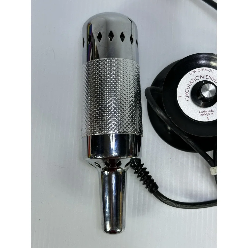 Vintage Chrome Sonoid Model‎ 10 Hand Unit Electric Personal Massager Works